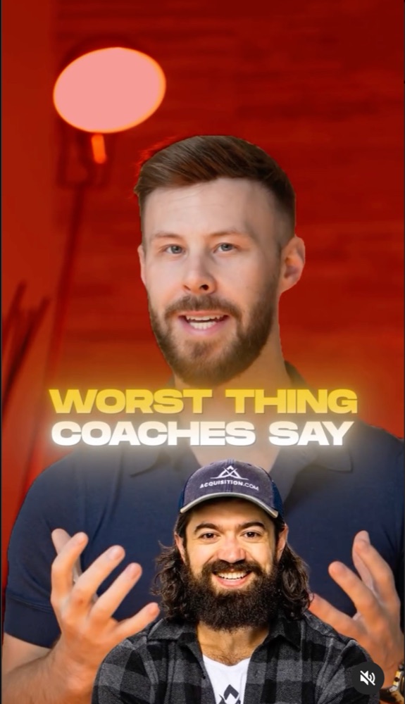 The worst thing coaches say