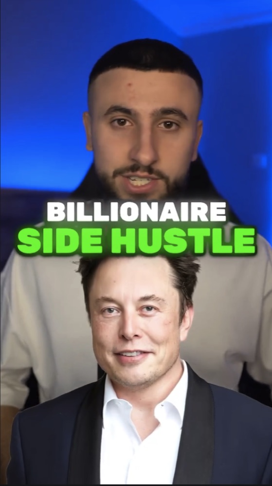 Billionaire side hustle