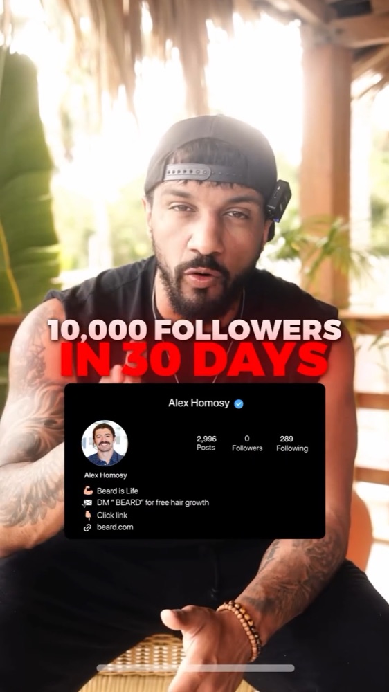 0 to 10,000 followers