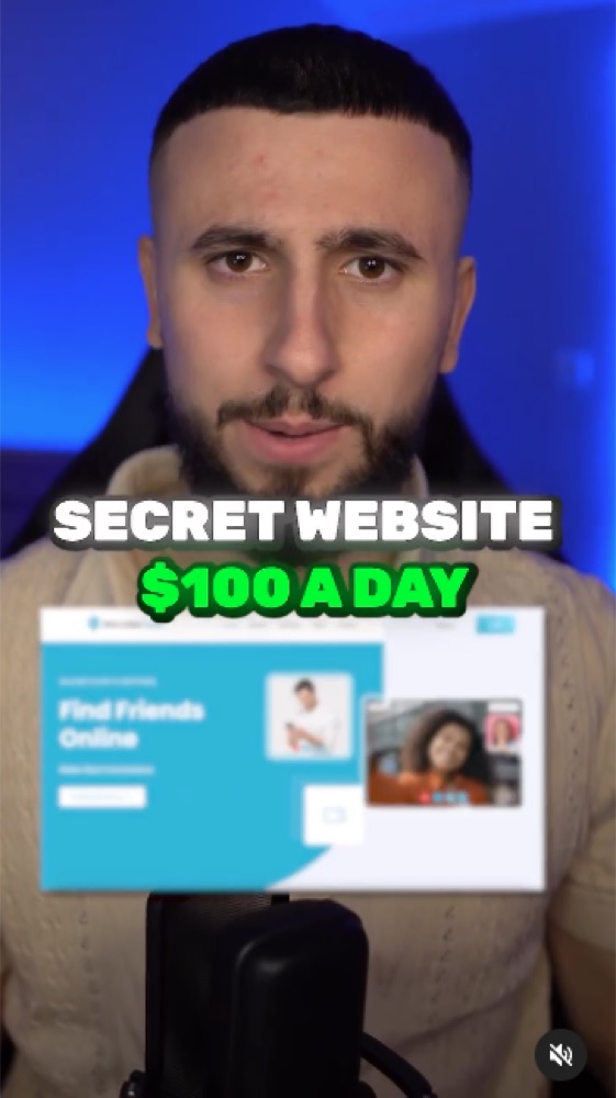 The secret website
