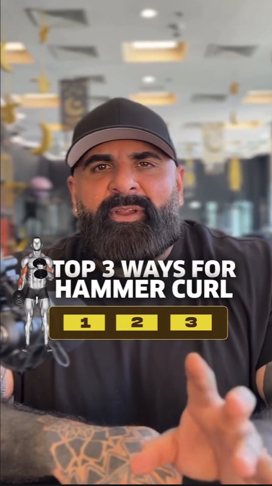 Top 3 hammer curl
